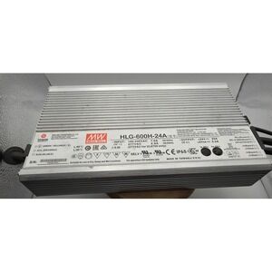 Mean Well HLG-600H-24A LED Driver 600W 24V 25A Switching Power Supply IP65